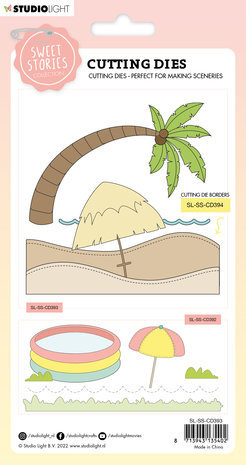Studio Light Sweet Stories Snijmal Bali Beach (SL-SS-CD393) Studio Light Sweet Stories Snijmal Bali Beach (SL-SS-CD393)