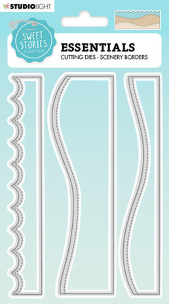 Studio Light Sweet Stories Snijmal Scenery Borders (SL-SS-CD394)