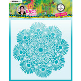 Studio Light Back To Nature Masking Stencil Flower Madness (ABM-BTN-MASK84)*