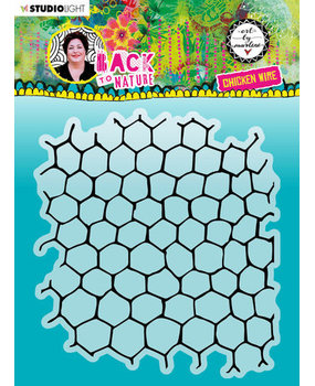 Studio Light Back To Nature Clear Stamps Chicken Wire (ABM-BTN-STAMP152) Studio Light Back To Nature Clear Stamps Chicken Wire (ABM-BTN-STAMP152)