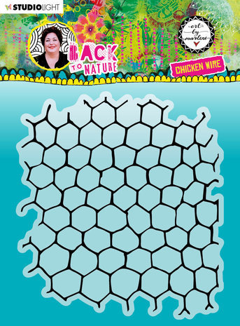 Studio Light Back To Nature Clear Stamps Chicken Wire (ABM-BTN-STAMP152) Studio Light Back To Nature Clear Stamps Chicken Wire (ABM-BTN-STAMP152)