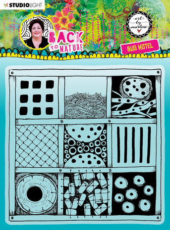Studio Light Back To Nature Clear Stamps Bug Hotel (ABM-BTN-STAMP153)