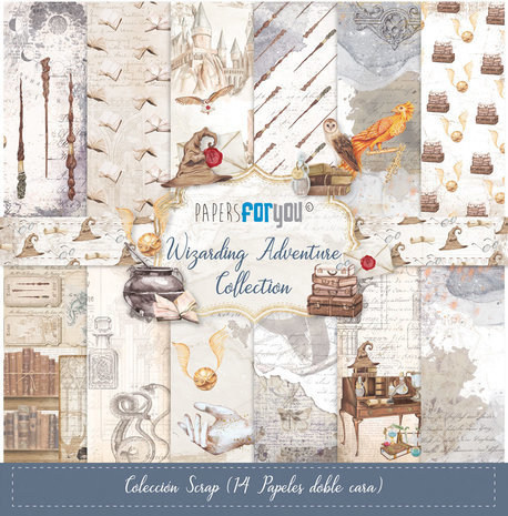 Papers For You Wizarding Adventure 12x12 Inch Paper Pack (14pcs) (PFY-10461) Papers For You Wizarding Adventure 12x12 Inch Paper Pack (14pcs) (PFY-10461)