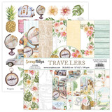 ScrapBoys Travelers 12x12 Inch Paper Set (TRAV-08)