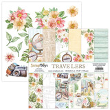ScrapBoys Travelers 8x8 Inch Paper Pad (TRAV-10)