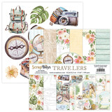 ScrapBoys Travelers 6x6 Inch Paper Pad (TRAV-09)