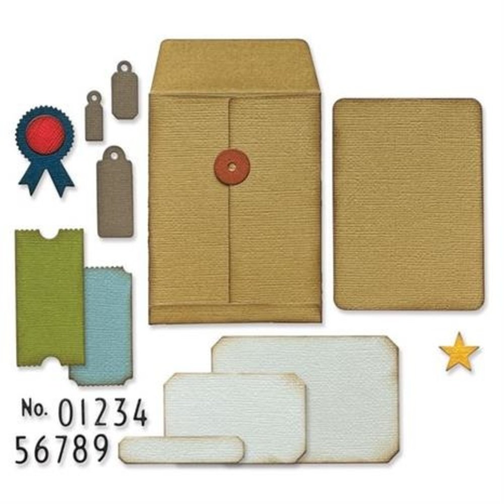 Sizzix Thinlits Die Set Collector (665926) Sizzix Thinlits Die Set Collector (665926)