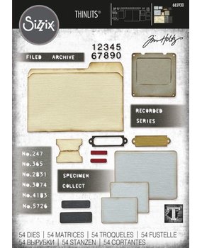 Sizzix Thinlits Die Set Specimen (665930)