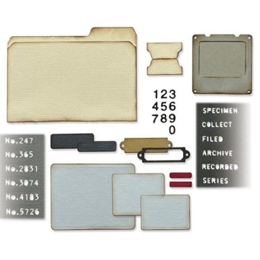 Sizzix Thinlits Die Set Specimen (665930)