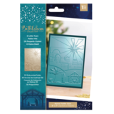 Crafter's Companion Bethlehem Collection 3D Embossing Folder O Little Town (BC-EF5-3D-OLIT)