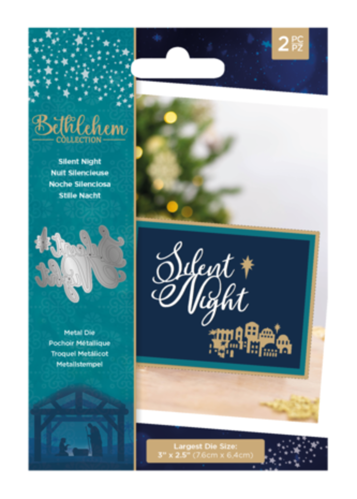 Crafter's Companion Bethlehem Collection Silent Night Die (BC-MD-SINI) Crafter's Companion Bethlehem Collection Silent Night Die (BC-MD-SINI)