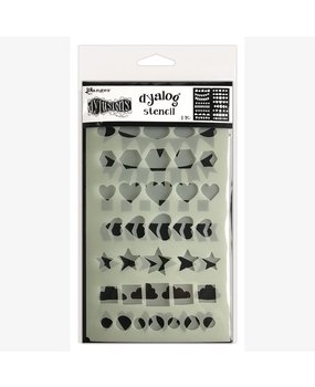 Ranger Dylusions Dyalog Stencil Border It Again (DYS79958) Ranger Dylusions Dyalog Stencil Border It Again (DYS79958)