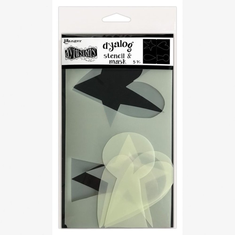 Ranger Dylusions Dyalog Stencil Mask It (DYS79965) Ranger Dylusions Dyalog Stencil Mask It (DYS79965)