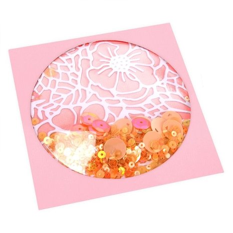 Sizzix Shaker Domes Circle 3.5 Inch (664190)