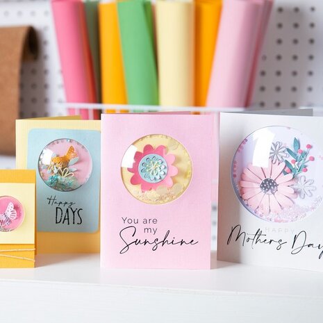 Sizzix Shaker Domes Circle 3.5 Inch (664190)