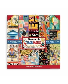 Stamperia Bauhaus 12x12 Inch Paper Pack (SBBL116) Stamperia Bauhaus 12x12 Inch Paper Pack (SBBL116)