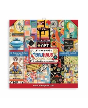 Stamperia Bauhaus 8x8 Inch Paper Pack (SBBS65) Stamperia Bauhaus 8x8 Inch Paper Pack (SBBS65)