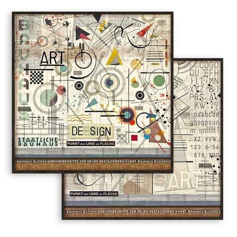 Stamperia Bauhaus 6x6 Inch Paper Pack (SBBXS20) Stamperia Bauhaus 6x6 Inch Paper Pack (SBBXS20)