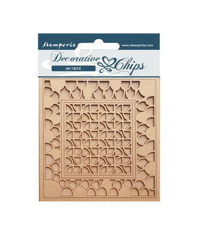 Stamperia Bauhaus Decorative Chips Pattern (SCB140)*