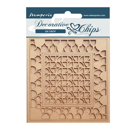 Stamperia Bauhaus Decorative Chips Pattern (SCB140)