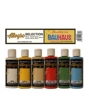 Stamperia Allegro Paint Kit Bauhaus (6pcs) (KALKIT24) Stamperia Allegro Paint Kit Bauhaus (6pcs) (KALKIT24)