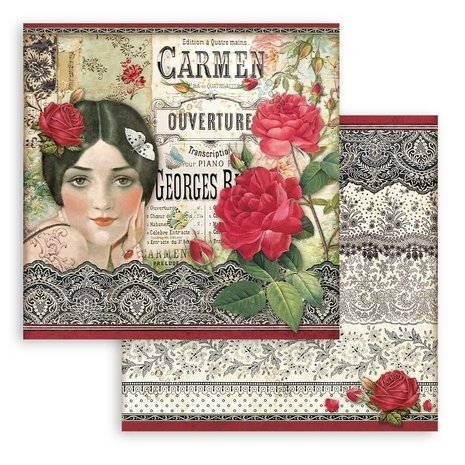 Stamperia Desire 12x12 Inch Paper Pack (SBBL117) Stamperia Desire 12x12 Inch Paper Pack (SBBL117)