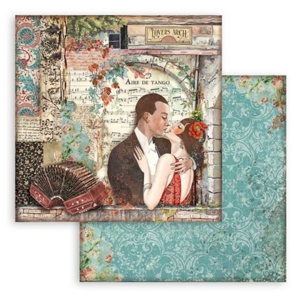 Stamperia Desire 8x8 Inch Paper Pack (SBBS66) Stamperia Desire 8x8 Inch Paper Pack (SBBS66)