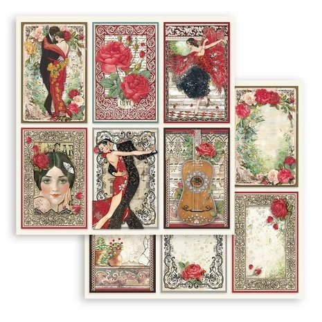 Stamperia Desire 6x6 Inch Paper Pack (SBBXS21)