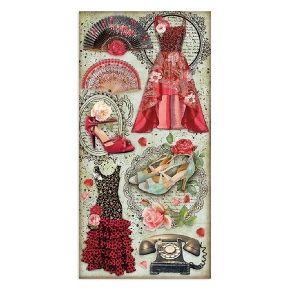 Stamperia Desire 6x12 Inch Paper Pack (SBBV18)