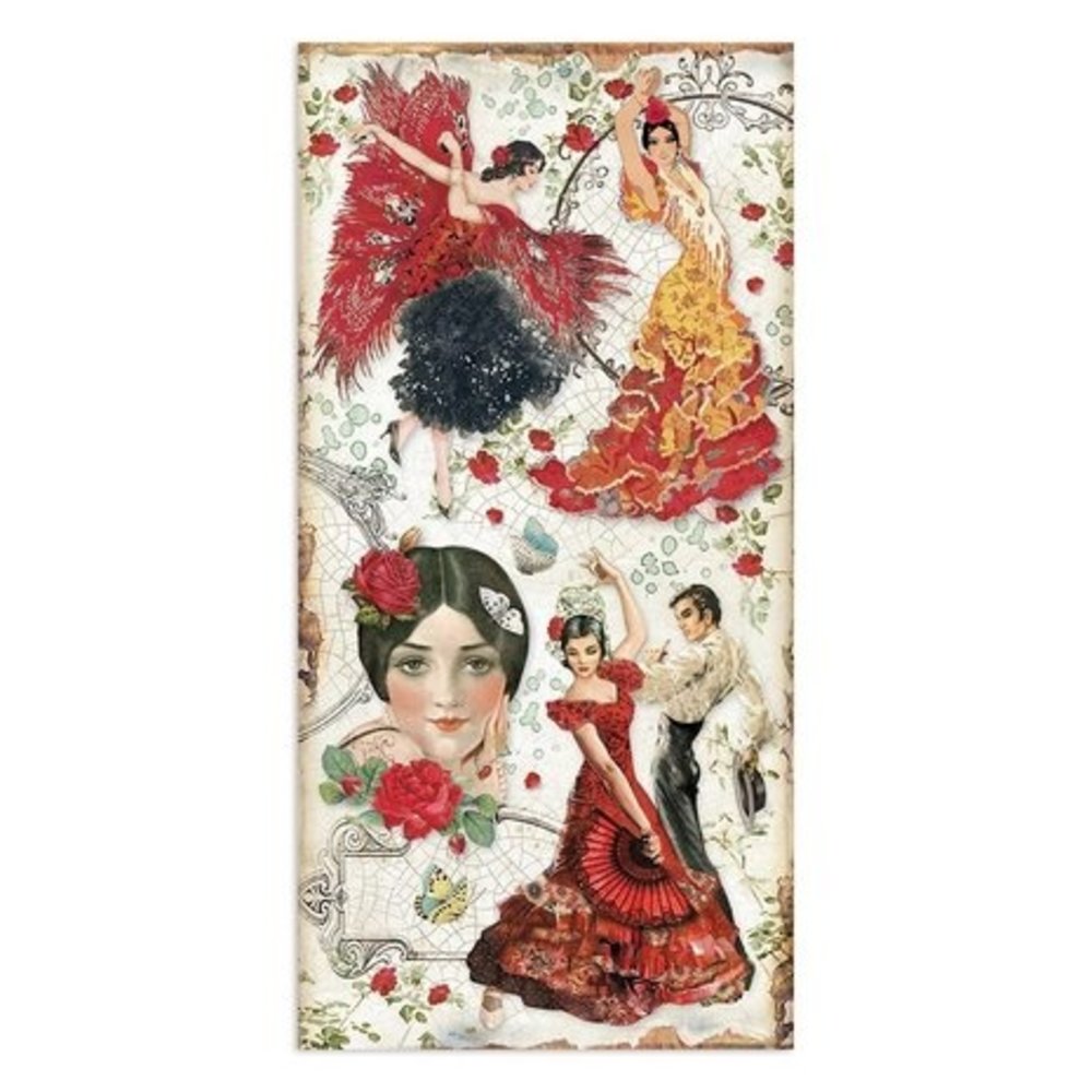 Stamperia Desire 6x12 Inch Paper Pack (SBBV18)