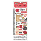 Stamperia Desire 4x8.5 Inch Rub-On (DFLRB05)