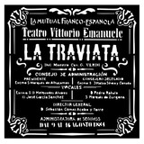 Stamperia Desire Thick Stencil 18x18cm La Traviata (KSTDQ69)