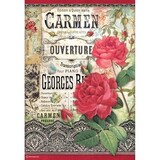 Stamperia Desire Carmen Ouverture Rice Paper A4 (DFSA4718)