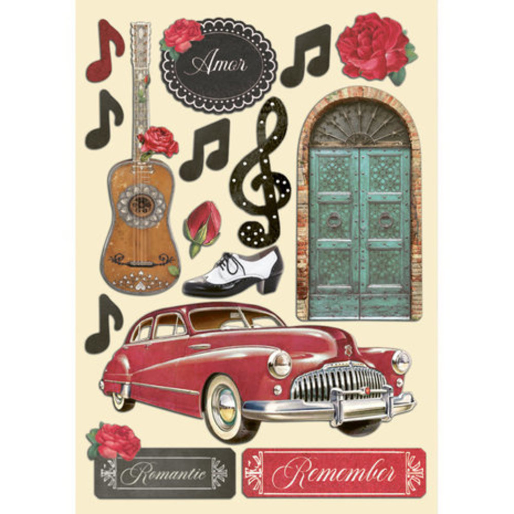 Stamperia Desire Wooden Shapes A5 (KLSP126) Stamperia Desire Wooden Shapes A5 (KLSP126)