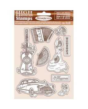 Stamperia Desire Elements Natural Rubber Stamp (WTKCC215)*