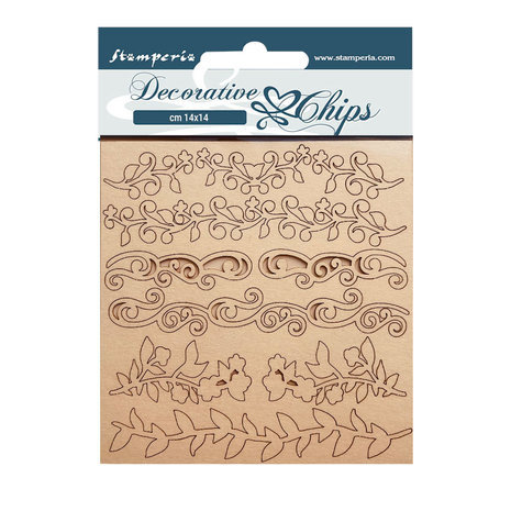 Stamperia Desire Decorative Chips Borders (SCB142) Stamperia Desire Decorative Chips Borders (SCB142)