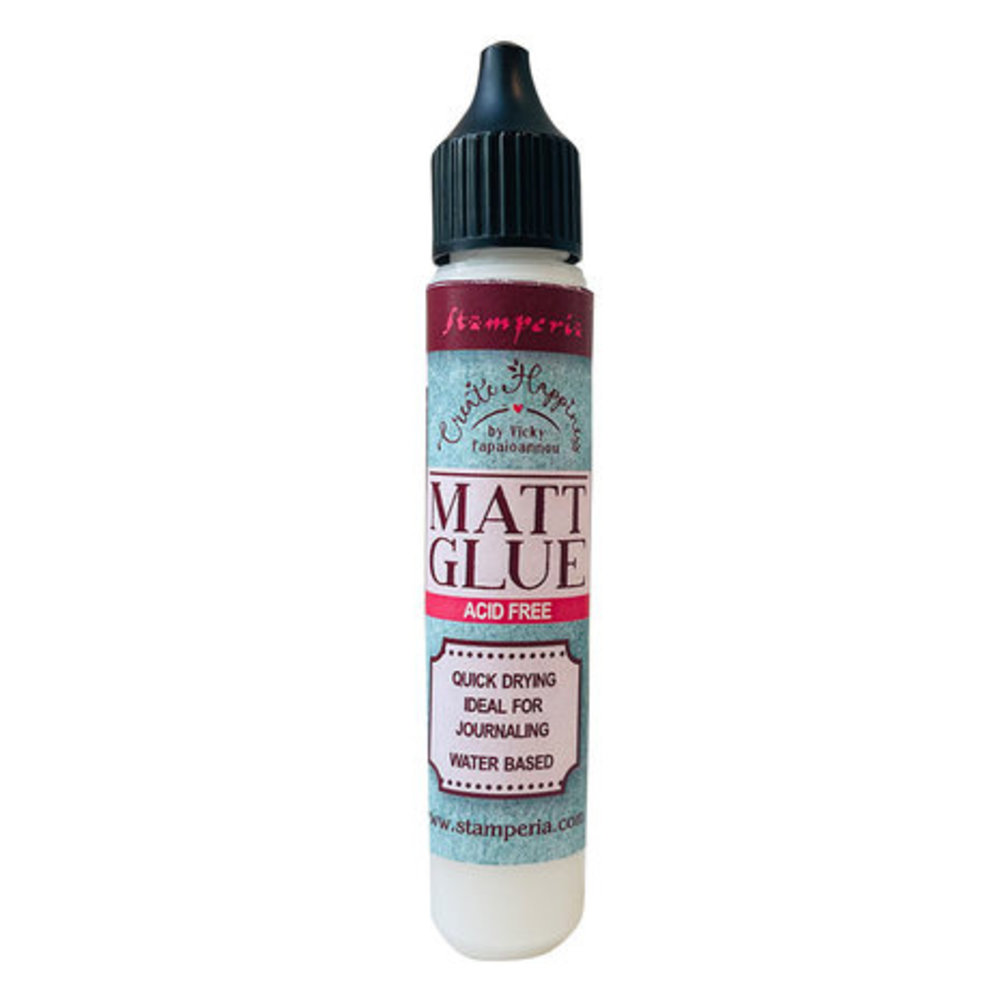 Stamperia Create Happiness Matt Glue 30ml (DC32M) Stamperia Create Happiness Matt Glue 30ml (DC32M)