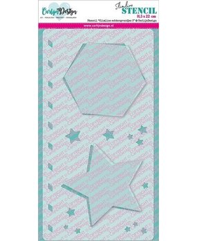 Carlijn Design Stencil Slimline Achtergrondjes 3 (CDSC-0021)