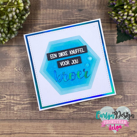 Carlijn Design Stencil Slimline Achtergrondjes 3 (CDSC-0021)