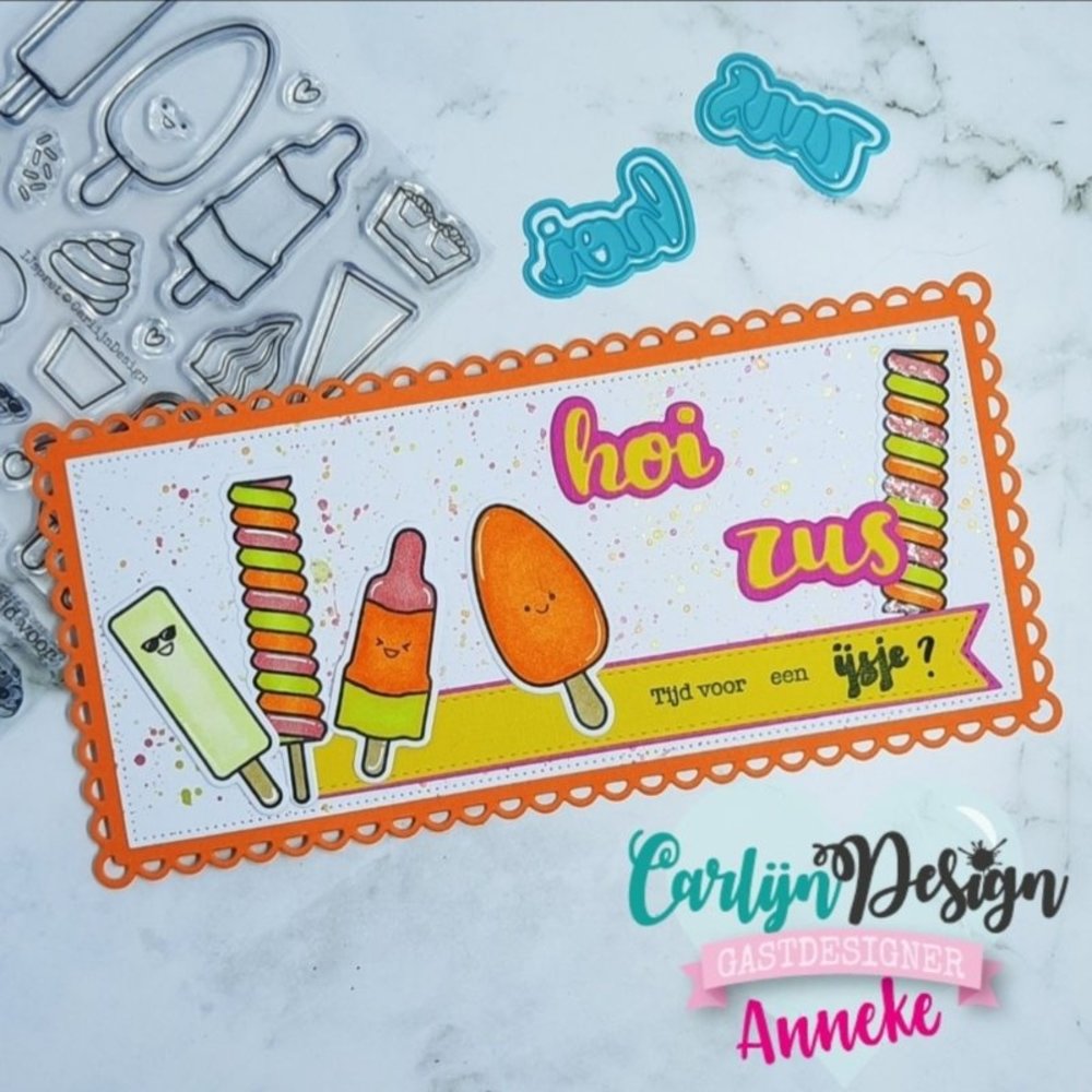 Carlijn Design Stempels Ijspret (CDST-0089B)