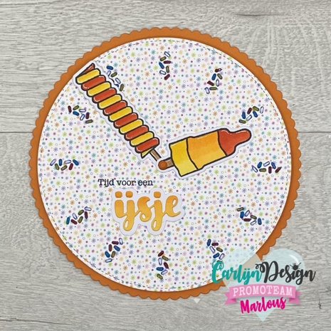 Carlijn Design Stempels Ijspret (CDST-0089B)