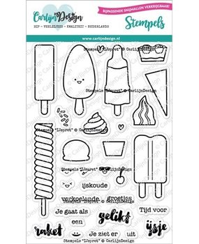 Carlijn Design Stempels Ijspret (CDST-0089B)