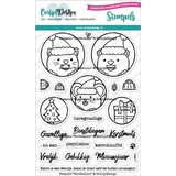 Carlijn Design Stempels Kerstballen (CDST-0090)
