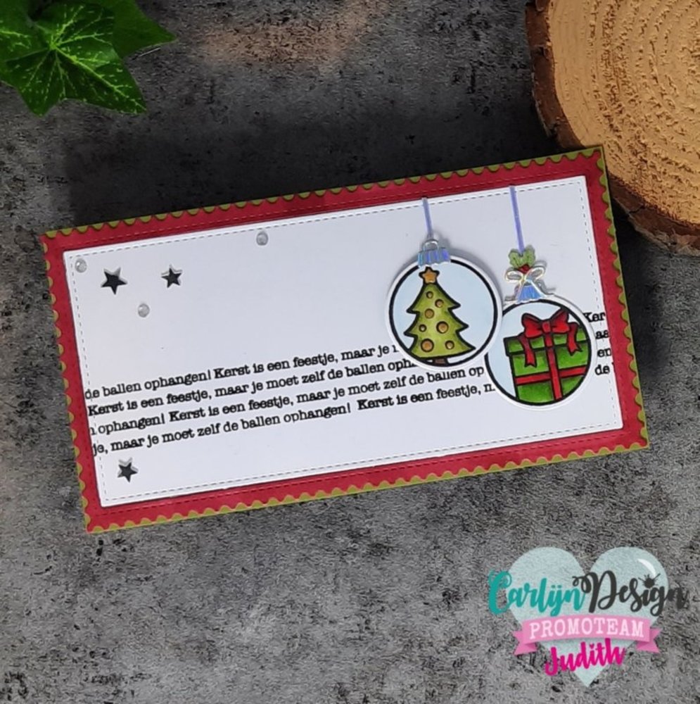 Carlijn Design Stempels Kerstballen (CDST-0090) Carlijn Design Stempels Kerstballen (CDST-0090)