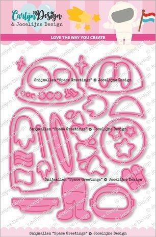 Carlijn Design Snijmallen Space Greetings (CDJD-0031) Carlijn Design Snijmallen Space Greetings (CDJD-0031)