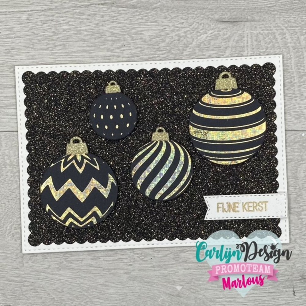 Carlijn Design Snijmallen Kerstballen (CDSN-0180) Carlijn Design Snijmallen Kerstballen (CDSN-0180)