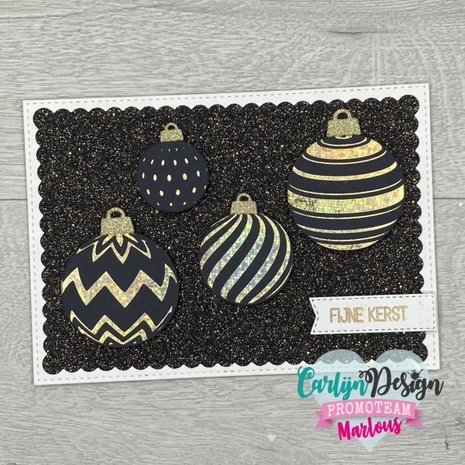 Carlijn Design Snijmallen Kerstballen (CDSN-0180) Carlijn Design Snijmallen Kerstballen (CDSN-0180)