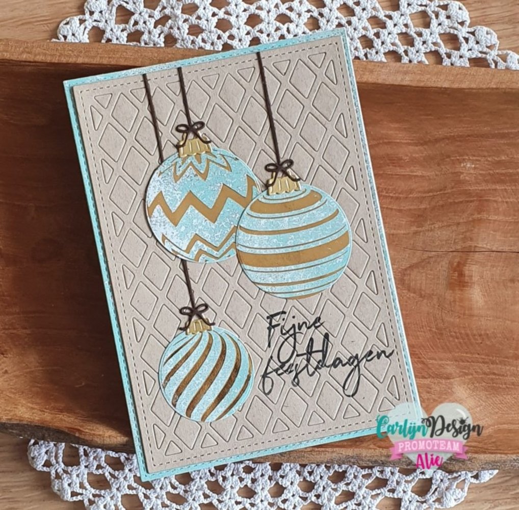 Carlijn Design Snijmallen Kerstballen (CDSN-0180) Carlijn Design Snijmallen Kerstballen (CDSN-0180)