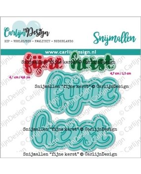 Carlijn Design Snijmallen Fijne Kerst (CDSN-0184)