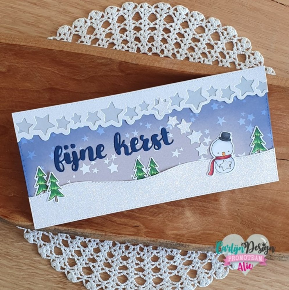 Carlijn Design Snijmallen Fijne Kerst (CDSN-0184)